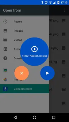 Voice Recorder Extension android App screenshot 0