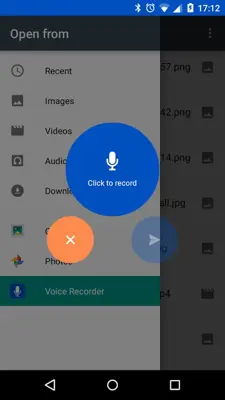 Voice Recorder Extension android App screenshot 1